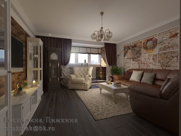 Фото из портфолио Винтажный интерьер – фотографии дизайна интерьеров на INMYROOM