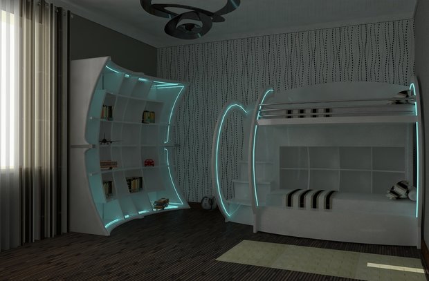 Фото из портфолио Intacto наши детские – фотографии дизайна интерьеров на INMYROOM