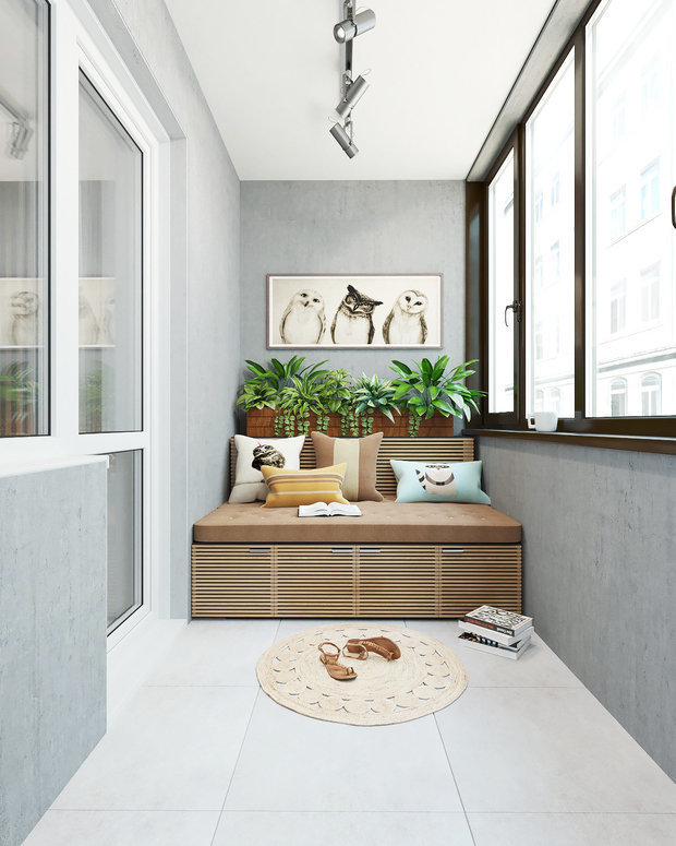 Фотография: Балкон в стиле Скандинавский, Декор и DIY, Квартира – фото на INMYROOM