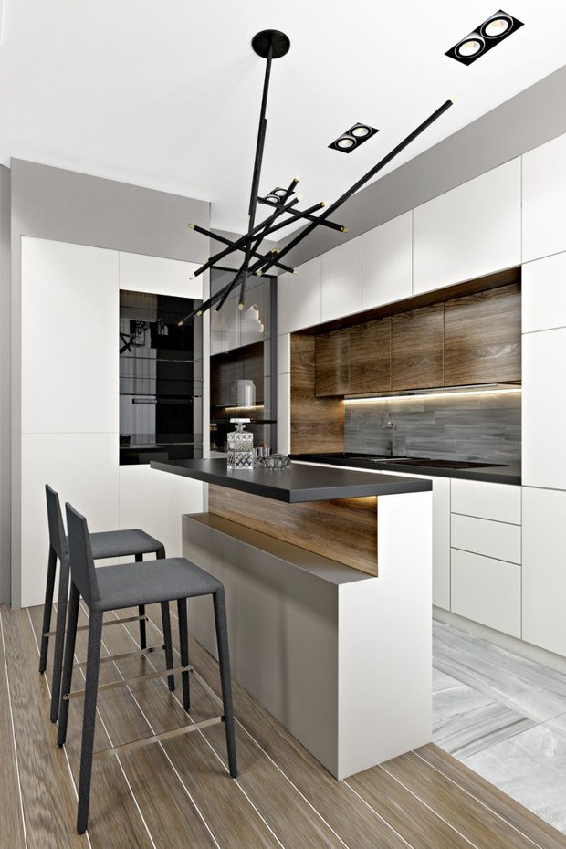 Фото из портфолио Квартира на ул.Глухарская – фотографии дизайна интерьеров на INMYROOM