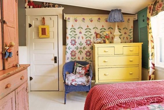 Фотография: Спальня в стиле Прованс и Кантри, Классический, Современный, Эклектика – фото на INMYROOM