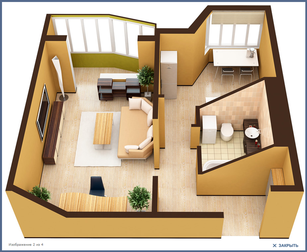 Фото из портфолио Мои – фотографии дизайна интерьеров на InMyRoom.ru