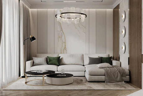 Дизайн-проект квартиры в современном стиле в ЖК «Большой, 67»