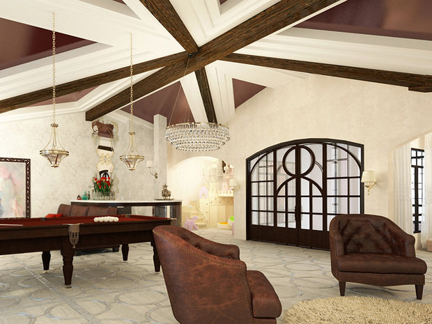 Фото из портфолио Дизайн коттеджа в стиле классика – фотографии дизайна интерьеров на INMYROOM