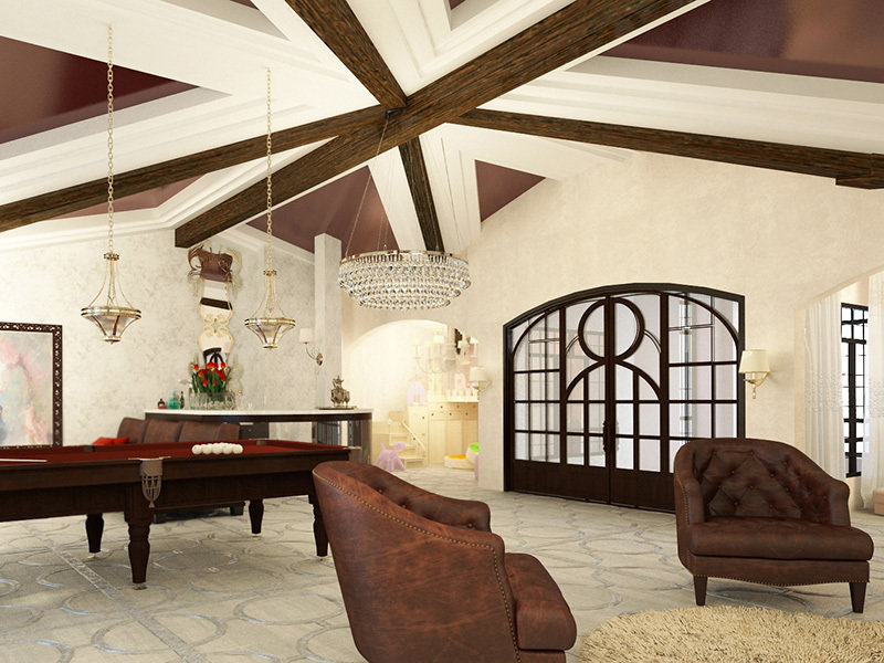 Фото из портфолио Дизайн коттеджа в стиле классика – фотографии дизайна интерьеров на INMYROOM Фото из портфолио Дизайн коттеджа в стиле классика – фотографии дизайна интерьеров на INMYROOM