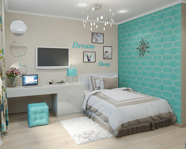 Фото из портфолио Уютная квартира в природных оттенках – фотографии дизайна интерьеров на INMYROOM