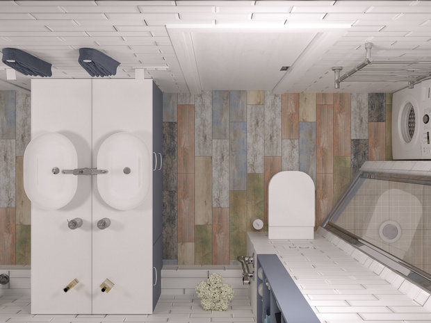 Фотография: Ванная в стиле Скандинавский, унитаз, Geberit, инсталляция унитаза, Спецпроект, монтажные системы – фото на INMYROOM