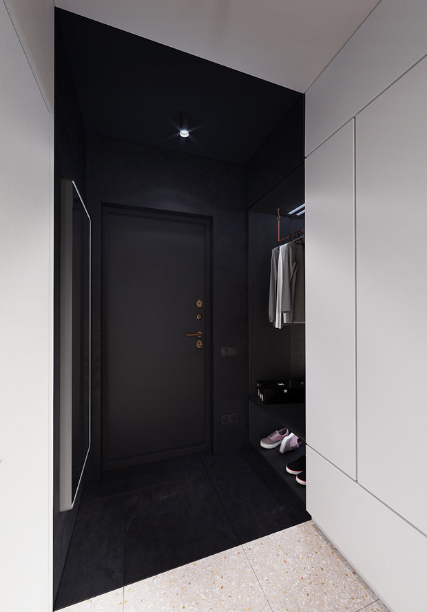 Фото из портфолио Однушка (35.4 кв.м.) – фотографии дизайна интерьеров на INMYROOM
