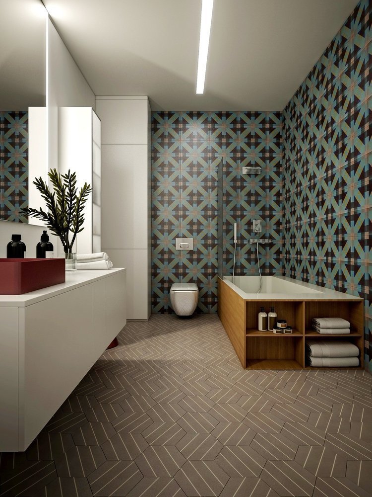 Фотография: Ванная в стиле Современный, Квартира, Минимализм, Проект недели, Москва, 3 комнаты, Более 90 метров, «Точка дизайна», Екатерина Уразова – фото на INMYROOM Фотография: Ванная в стиле Современный, Квартира, Минимализм, Проект недели, Москва, 3 комнаты, Более 90 метров, «Точка дизайна», Екатерина Уразова – фото на INMYROOM