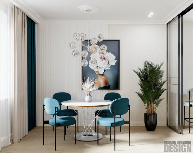 Фото из портфолио Квартира для молодой девушки в Москве – фотографии дизайна интерьеров на INMYROOM