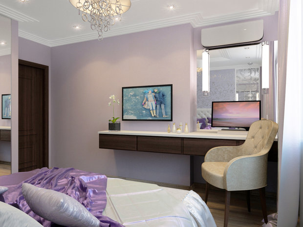 Фото из портфолио 2к.кв. в ЖК «Калипсо» (на ул. Сакко и Ванцетти 59) – фотографии дизайна интерьеров на INMYROOM