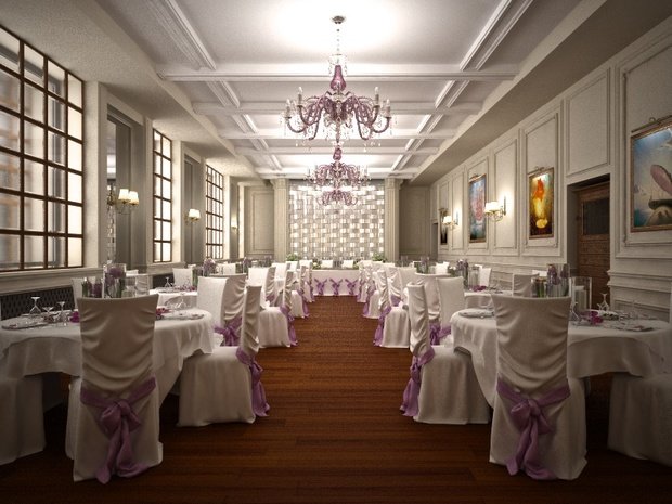 Фото из портфолио Ресторан - Lugana - Банкетный Зал – фотографии дизайна интерьеров на INMYROOM