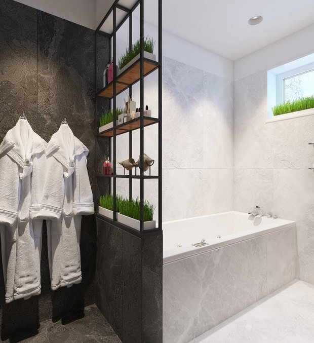 Фото из портфолио Камень, дерево и... – фотографии дизайна интерьеров на INMYROOM