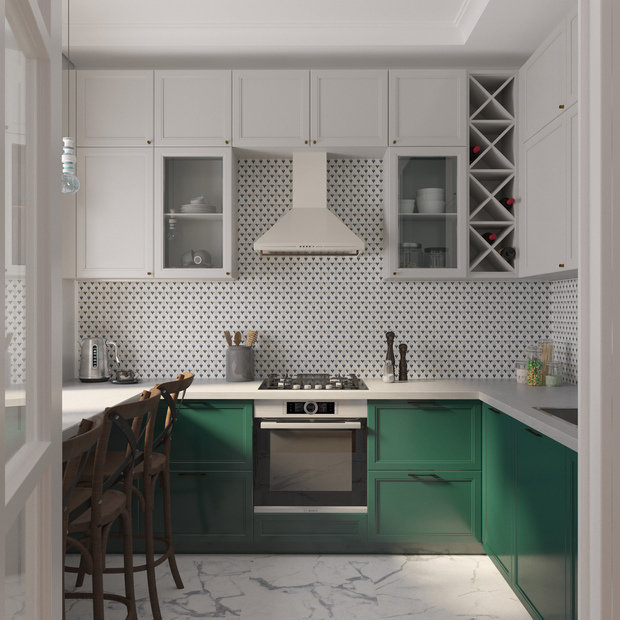 Фото из портфолио KRUPSKAYA FLAT – фотографии дизайна интерьеров на INMYROOM