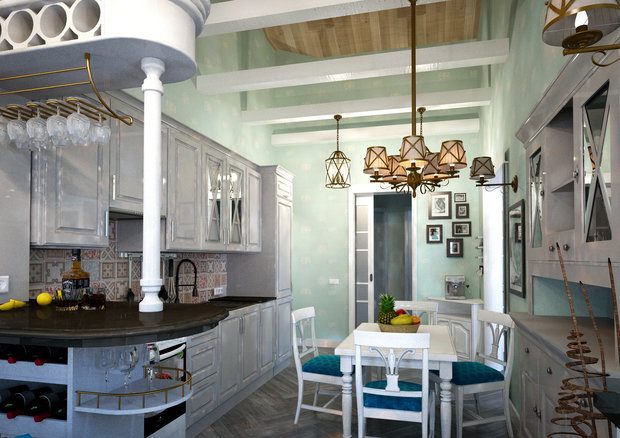 Фото из портфолио Stay gold – фотографии дизайна интерьеров на INMYROOM