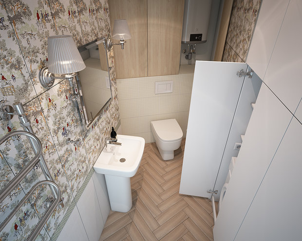 Фотография: Ванная в стиле Прованс и Кантри – фото на INMYROOM