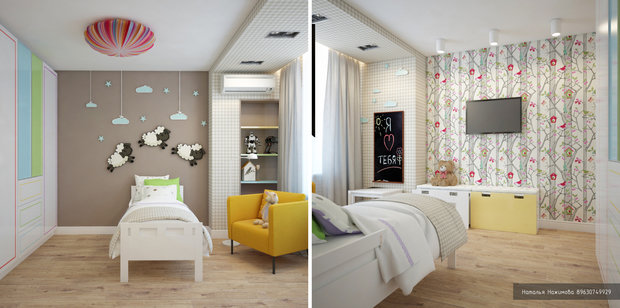 Фото из портфолио Двухкомнатная квартира – фотографии дизайна интерьеров на INMYROOM