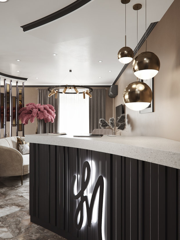 Фото из портфолио Салон красоты – фотографии дизайна интерьеров на INMYROOM