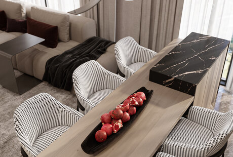 Проект квартиры в минимализме