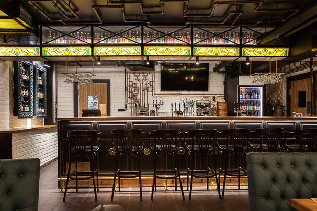 Фото из портфолио Ресторан "Закон Бернулли" – фотографии дизайна интерьеров на INMYROOM