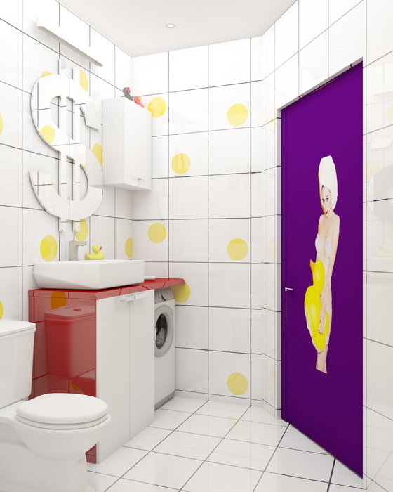 Фото из портфолио Квартира POPart & Coca-Cola – фотографии дизайна интерьеров на INMYROOM