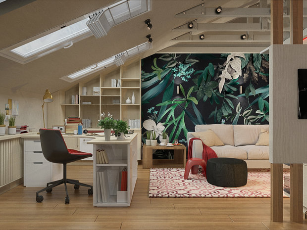 Фотография: Кабинет в стиле Современный – фото на INMYROOM