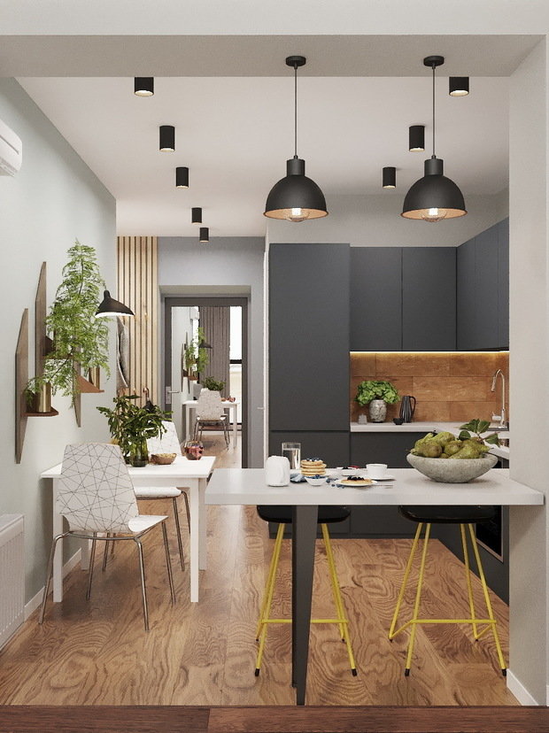 Фото из портфолио Квартира по ул. Энтузиастов – фотографии дизайна интерьеров на INMYROOM