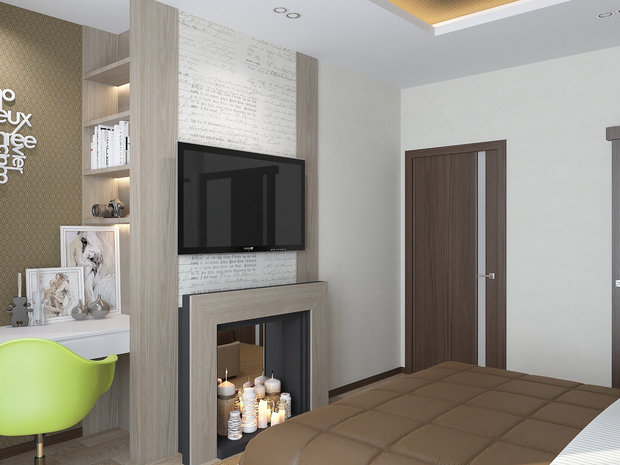 Фото из портфолио Гостиная студия в Одинцово – фотографии дизайна интерьеров на INMYROOM