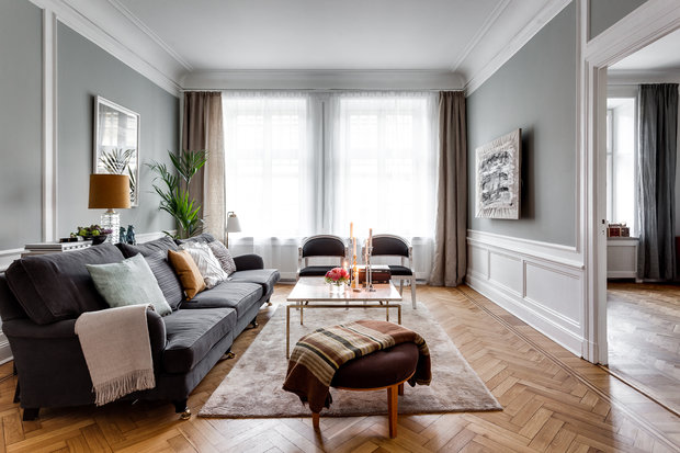 Фото из портфолио Sibyllegatan 9, Östermalm – фотографии дизайна интерьеров на INMYROOM