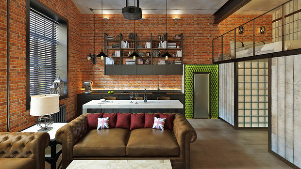 Фото из портфолио Лофт для шоурума Kleinhouse. Part 3 – фотографии дизайна интерьеров на INMYROOM