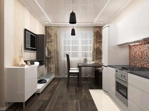 Фотография: Кухня и столовая в стиле Современный, Хай-тек – фото на INMYROOM