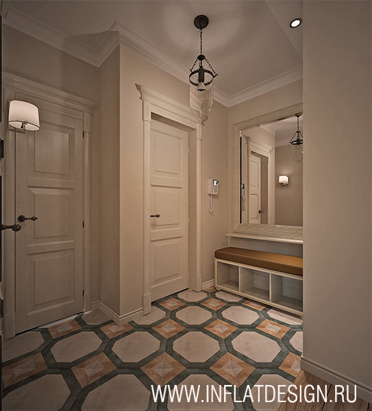 Фото из портфолио Трехкомнатная квартира – фотографии дизайна интерьеров на INMYROOM