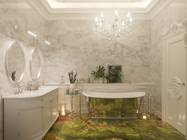 Фото из портфолио Дань классике – фотографии дизайна интерьеров на INMYROOM