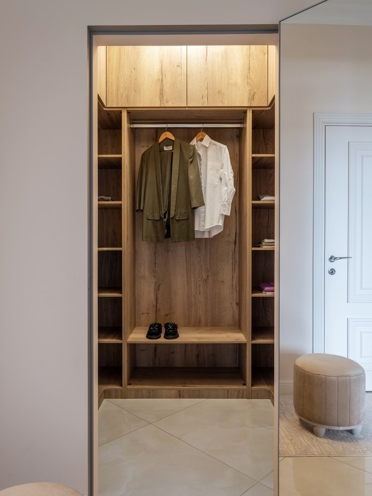 Фотография: Прихожая в стиле Современный, Классический, Квартира, Проект недели, Ростов-на-Дону, 1 комната, до 40 метров, 40-60 метров, Катерина Котляровская – фото на INMYROOM