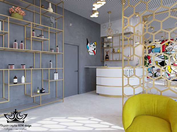 Фото из портфолио Салон груминга – фотографии дизайна интерьеров на INMYROOM
