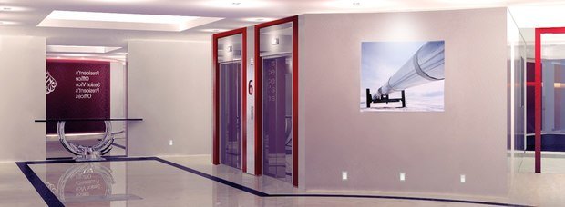 Фото из портфолио Офис компании Лукойл в Дубае. – фотографии дизайна интерьеров на INMYROOM