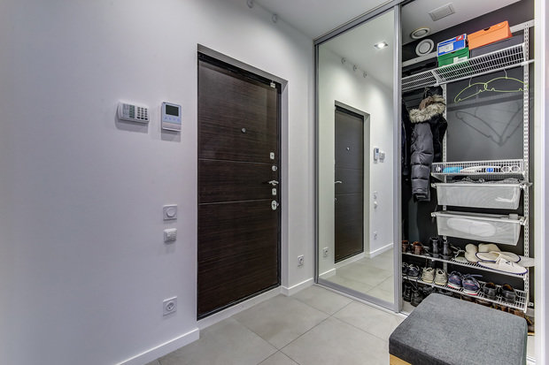 Фото из портфолио Ремонт 1 комнатной квартиры для брутального мужчины – фотографии дизайна интерьеров на INMYROOM