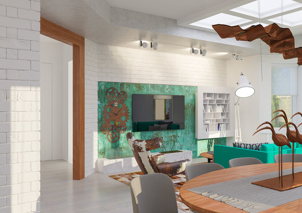 Фото из портфолио В ритме загородной жизни  – фотографии дизайна интерьеров на INMYROOM