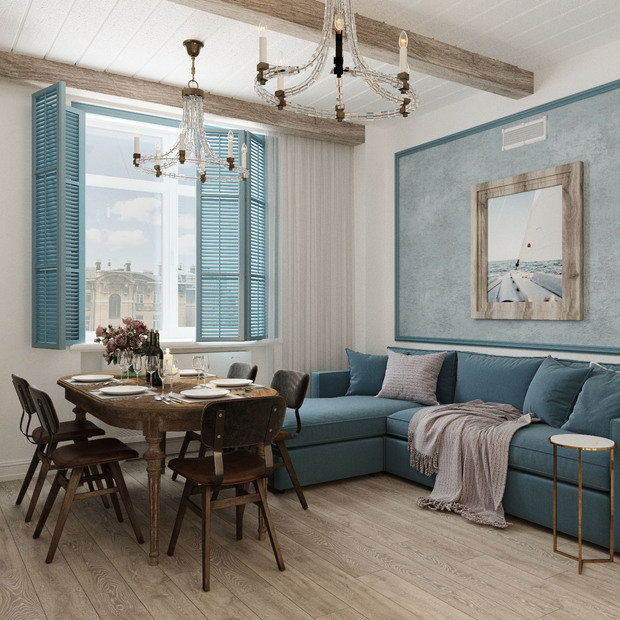 Фото из портфолио 110 м² Волгоградский проспект  – фотографии дизайна интерьеров на INMYROOM