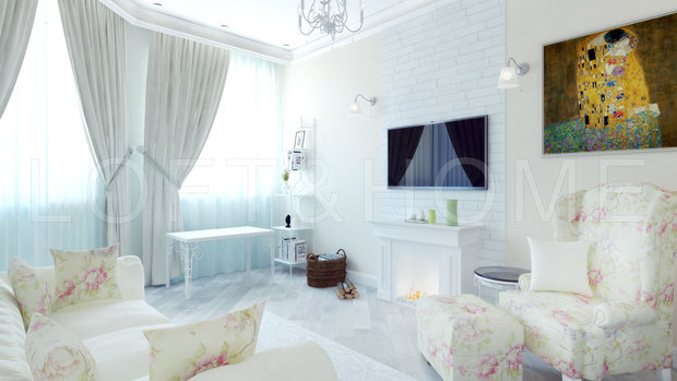 Фото из портфолио Квартира, ЖК Новорижский – фотографии дизайна интерьеров на INMYROOM