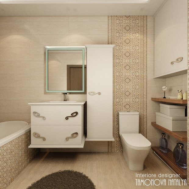 Фото из портфолио Санузел – фотографии дизайна интерьеров на INMYROOM
