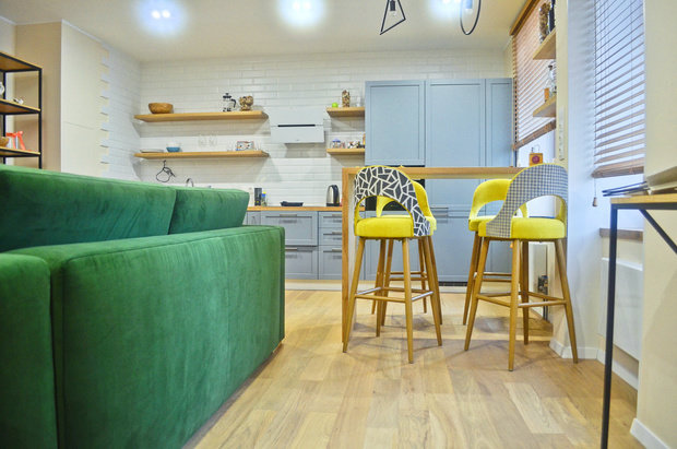 Фото из портфолио Яркий интерьер для молодой девушки – фотографии дизайна интерьеров на INMYROOM