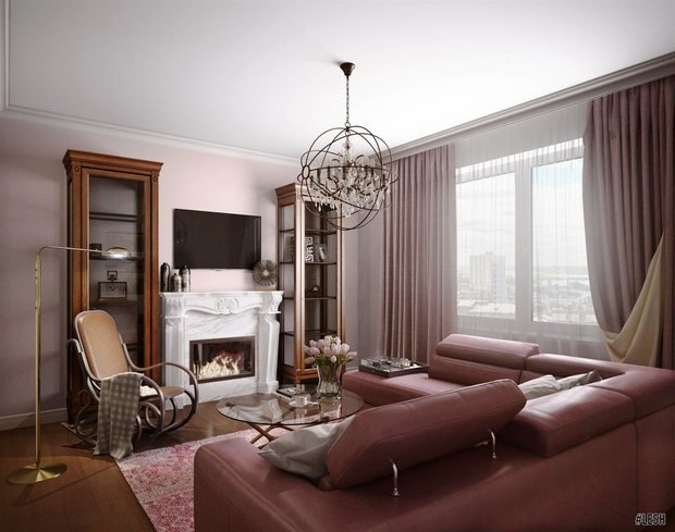Фото из портфолио Kolokolniy 73 м. – фотографии дизайна интерьеров на INMYROOM