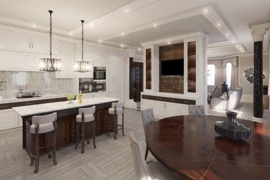 Фото из портфолио Private homes – фотографии дизайна интерьеров на INMYROOM