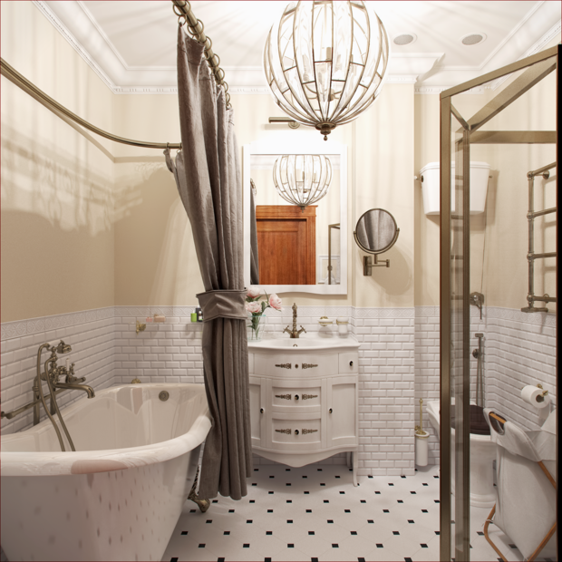 Фото из портфолио Дореволюционная классика – фотографии дизайна интерьеров на INMYROOM