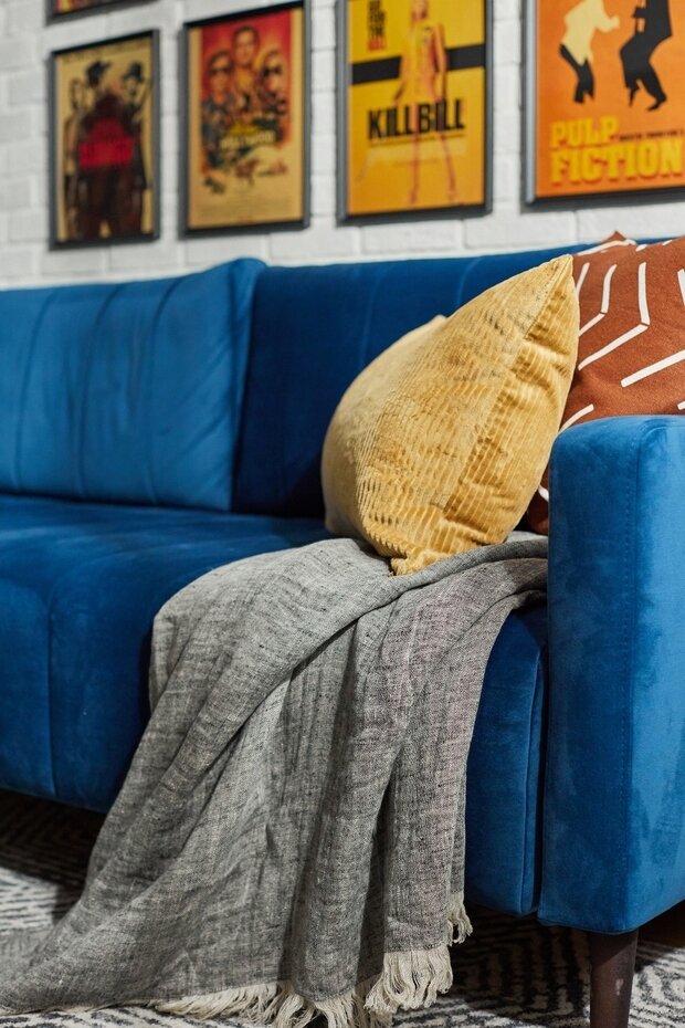 Фотография: Гостиная в стиле Скандинавский, Современный, Проект недели, Москва, 3 комнаты, 40-60 метров, Ольга Коркина – фото на INMYROOM