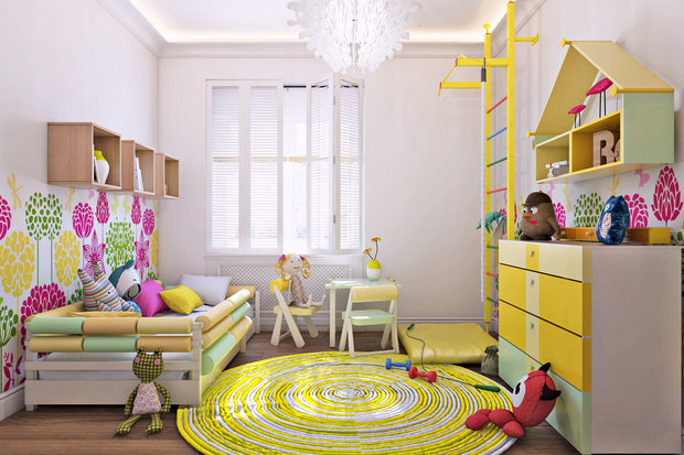 Фото из портфолио Солнечное настроение – фотографии дизайна интерьеров на INMYROOM