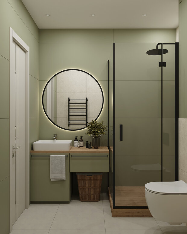 Фото из портфолио Однокомнатная квартира – фотографии дизайна интерьеров на INMYROOM