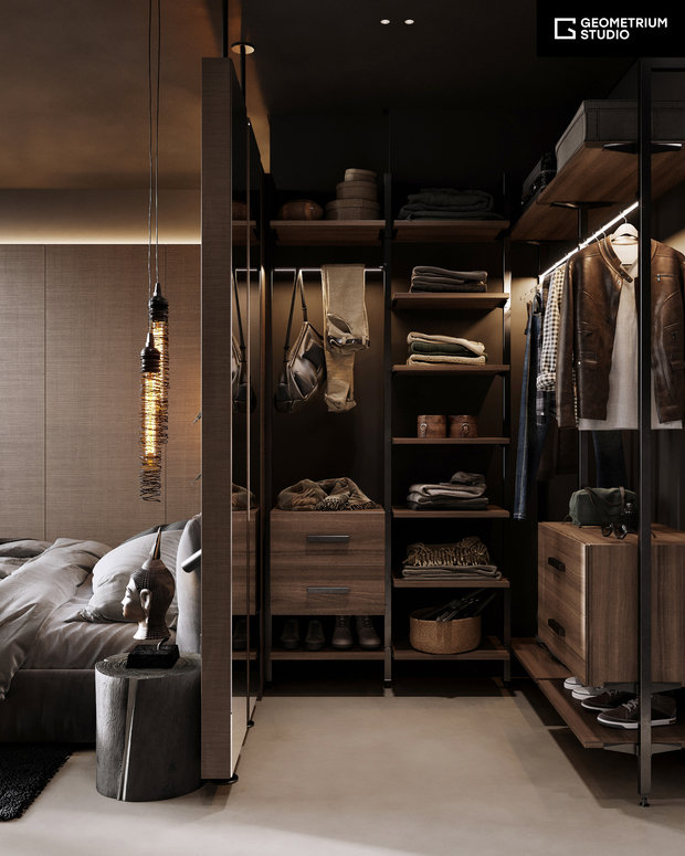 Фото из портфолио ДП Москва Сити 81 м2 – фотографии дизайна интерьеров на INMYROOM
