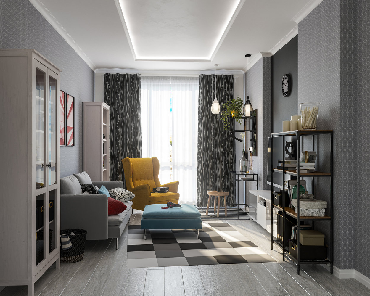 Интерьер с товарами Leroy Merlin Интерьер с товарами Leroy Merlin